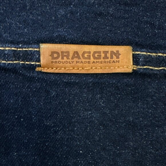 Draggin Jeans Lined Motorcycle Riding Pants Men’s Reinforced Protective sz 38 - Picture 7 of 13